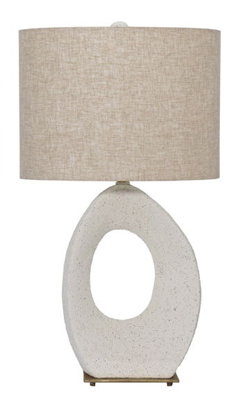 Trentlen - Cream / Gold Finish - Paper Table Lamp
