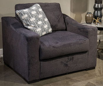 Wryenlynn - Onyx - Chair And A Half - Fabric