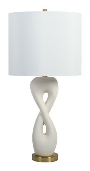 Judrich - White / Gold Finish - Poly Table Lamp