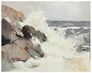 Worthner - Tan / Gray / White - Wall Art