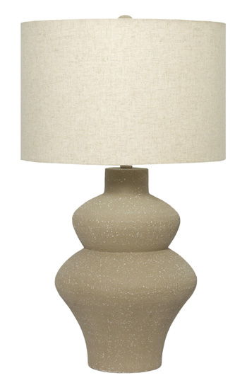 Jossleigh - Beige - Metal Table Lamp