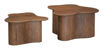 Abeford - Brown - Accent Cocktail Table (Set of 2)